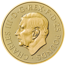 Pre-Owned 2024 UK Britannia 1/4oz Gold Coin - Carded