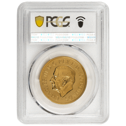 Pre-Owned 2023 UK Tudor Beasts Bull of Clarence 1oz Gold Coin - PCGS Graded MS66 - 925817.66/4728764