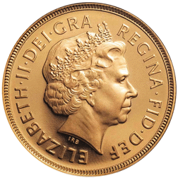 Pre-Owned 2002 UK Shield £5 Brilliant Uncirculated Gold Coin - Missing Box