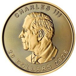 2026 Canadian Maple Leaf 1/2oz Gold Coin
