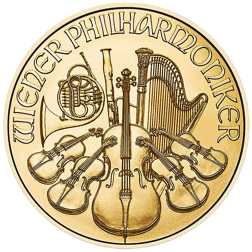 2026 Austrian Philharmonic 1/4oz Gold Coin