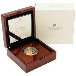 Pre-Owned 2023 UK 'Edward Jenner' £2 Proof Gold Coin
