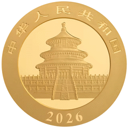 2026 Chinese Panda 8g Gold Coin