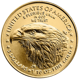 2026 USA Eagle 1/10oz Gold Coin