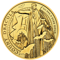 Pre-Owned 2025 UK Count Dracula 1oz Gold Coin