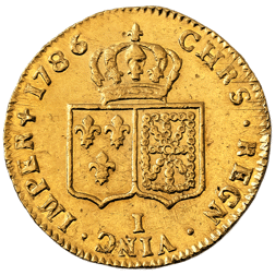 Pre-Owned 1786 French 2 Louis d'Or Gold Coin