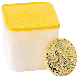 2026 UK Legendary Creatures: The Legend of the Loch Ness Monster 1oz Gold Coin