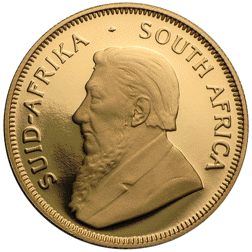 Pre-Owned 1999 South African Krugerrand 1/10oz Proof Gold Coin