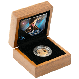 Pre-Owned UK Royal Mint Doctor Who - The Eleventh Doctor Proof Gold Medal