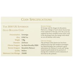 Pre-Owned 2010 UK 'Happy Birthday' Full Sovereign Gold Coin - Boxed