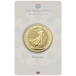 Pre-Owned 2026 UK Britannia 1oz Gold Coin - Carded