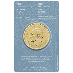 Pre-Owned 2026 UK Britannia 1oz Gold Coin - Carded