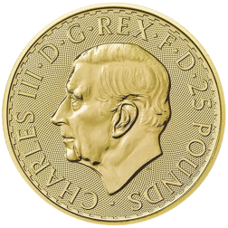 Pre-Owned 2026 UK Britannia 1/4oz Gold Coin - Carded