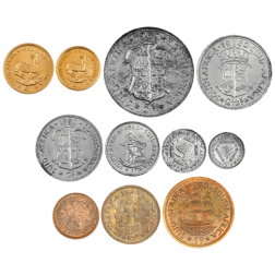 Pre-Owned 1960 South African Proof Currency 11-Coin Collection