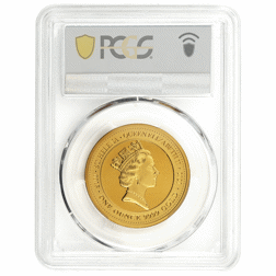 Pre-Owned 2021 St Helena The Queen's Virtues Victory 1oz Gold Coin - PCGS Graded MS70 - 861350.70/44