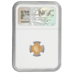 Pre-Owned 2012 UK Quarter Sovereign Proof Gold Coin - NGC Graded PF70 - 8221082-005
