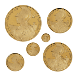 Pre-Owned 2015 UK Britannia Proof Gold 6-Coin Collection