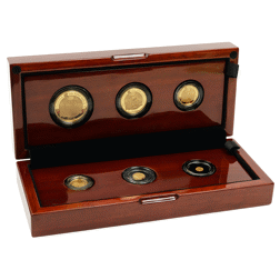 Pre-Owned 2016 UK Britannia Proof Gold 6-Coin Collection