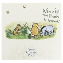 Pre-Owned 2022 UK 'Winnie the Pooh and Friends' 50p Proof Gold Coin