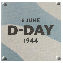Pre-Owned 2024 UK D-Day 80th Anniversary 1/4oz Proof Gold Coin
