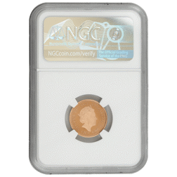 Pre-Owned 2021 UK Half Sovereign Proof Gold Coin - NGC Graded PF69 - 6081616-004