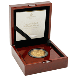Pre-Owned 2025 UK The Queen Mother 1oz Proof Gold Coin