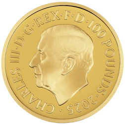 Pre-Owned 2025 UK The Queen Mother 1oz Proof Gold Coin