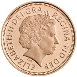 Pre-Owned 2011 UK Half Sovereign Proof Design Gold Coin