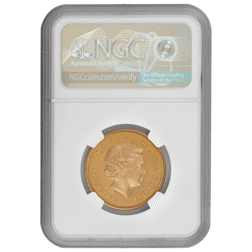 Pre-Owned 2004 UK Double Sovereign Proof Gold Coin - NGC Graded PF70 Ultra Cameo - 4866338-013