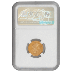 Pre-Owned 2005 UK Half Sovereign Proof Gold Coin - NGC Graded PF70 - 4866338-028