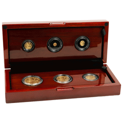 Pre-Owned 2020 UK Britannia Premium Proof Gold 6-Coin Set - Missing Outer Box