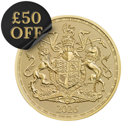 2026 UK The Royal Arms 1oz Gold Coin