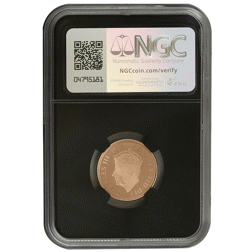 Pre-Owned 2023 UK Coronation Full Sovereign Proof Gold Coin - NGC Graded PF70 - 8220854-047