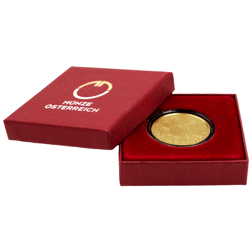Pre-Owned 2013 Austrian 'The Red Deer' 1/2oz Proof Gold Coin