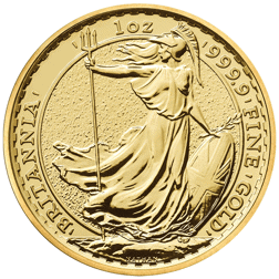 Pre-Owned UK Britannia 1oz Gold Coin (2013 - Present) - Mixed Dates