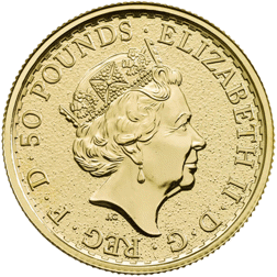 Pre-Owned UK Britannia 1/2oz Gold Coin (2013 - Present) - Mixed Dates