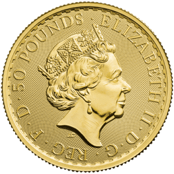 Pre-Owned UK Britannia 1/2oz Gold Coin (2013 - Present) - Mixed Dates