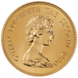 Pre-Owned 1980 Hong Kong Year of the Monkey $1000 Proof Gold Coin