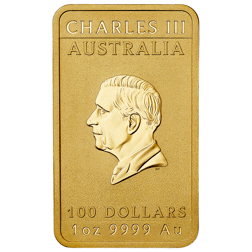 2026 Australian Dragon Rectangular 1oz Gold Coin