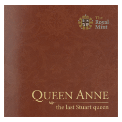 Pre-Owned 2014 UK 300th Anniversary Of The Death of Queen Anne £5 Proof Gold Coin
