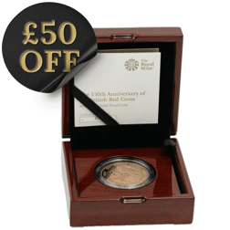 Pre-Owned 2020 UK 150th Anniversary of the Red Cross £5 Proof Gold Coin