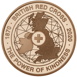 Pre-Owned 2020 UK 150th Anniversary of the Red Cross £5 Proof Gold Coin