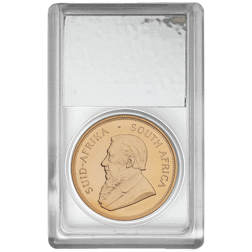 Pre-Owned 1987 South African Krugerrand 1oz Proof Gold Coin - SAGCE Graded 100 - Certificate 93184