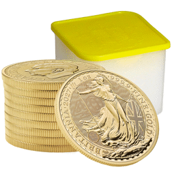 2027 UK Britannia 40th Anniversary 1oz Gold Coin