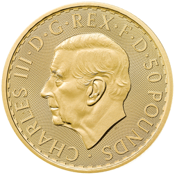2027 UK Britannia 40th Anniversary 1/2oz Gold Coin