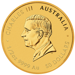 2027 Australian Lunar Goat 1/2oz Gold Coin
