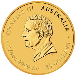 2027 Australian Lunar Goat 1/4oz Gold Coin