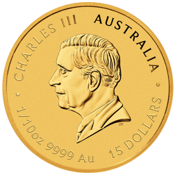 2027 Australian Lunar Goat 1/10oz Gold Coin