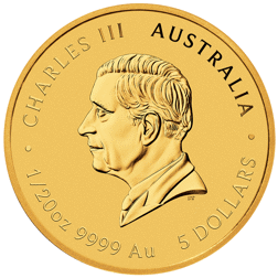2027 Australian Lunar Goat 1/20oz Gold Coin