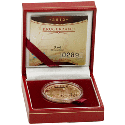 Pre-Owned 2012 South African Krugerrand 1oz Proof Gold Coin